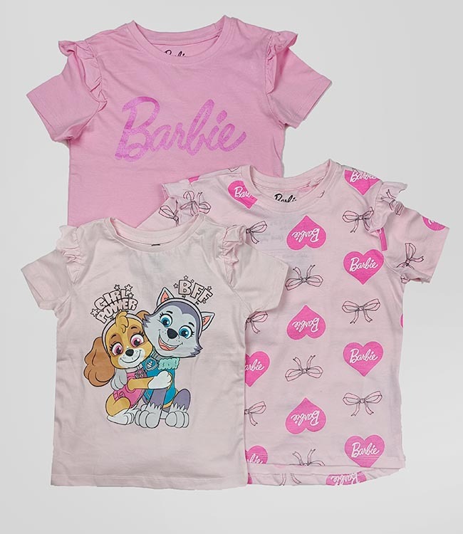 Girls Printed T-Shirts Assorted