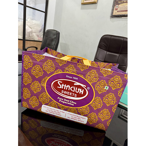 Bopp Laminated Sweet Box Bag - Color: White