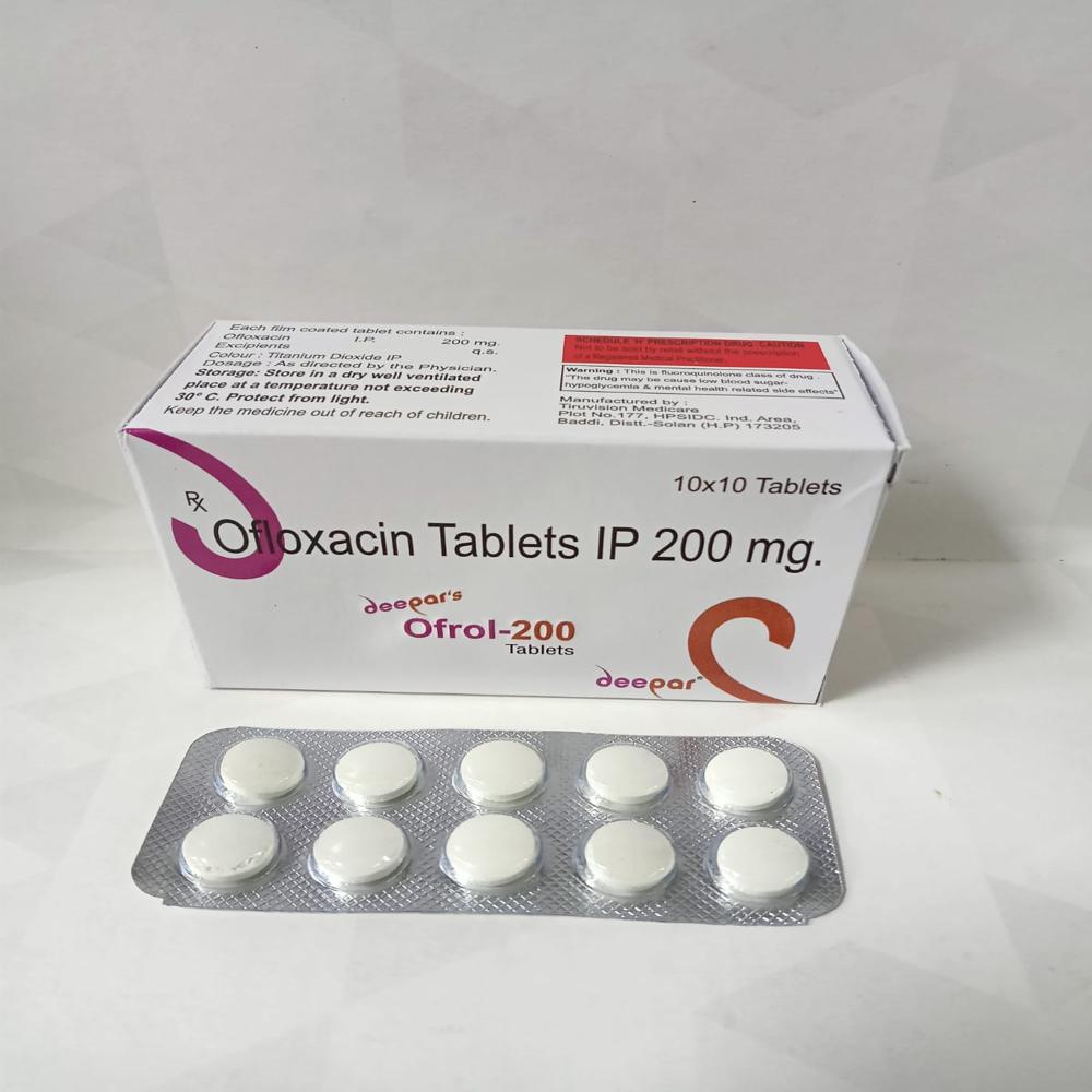 Ofloxacin 200mg Tablet