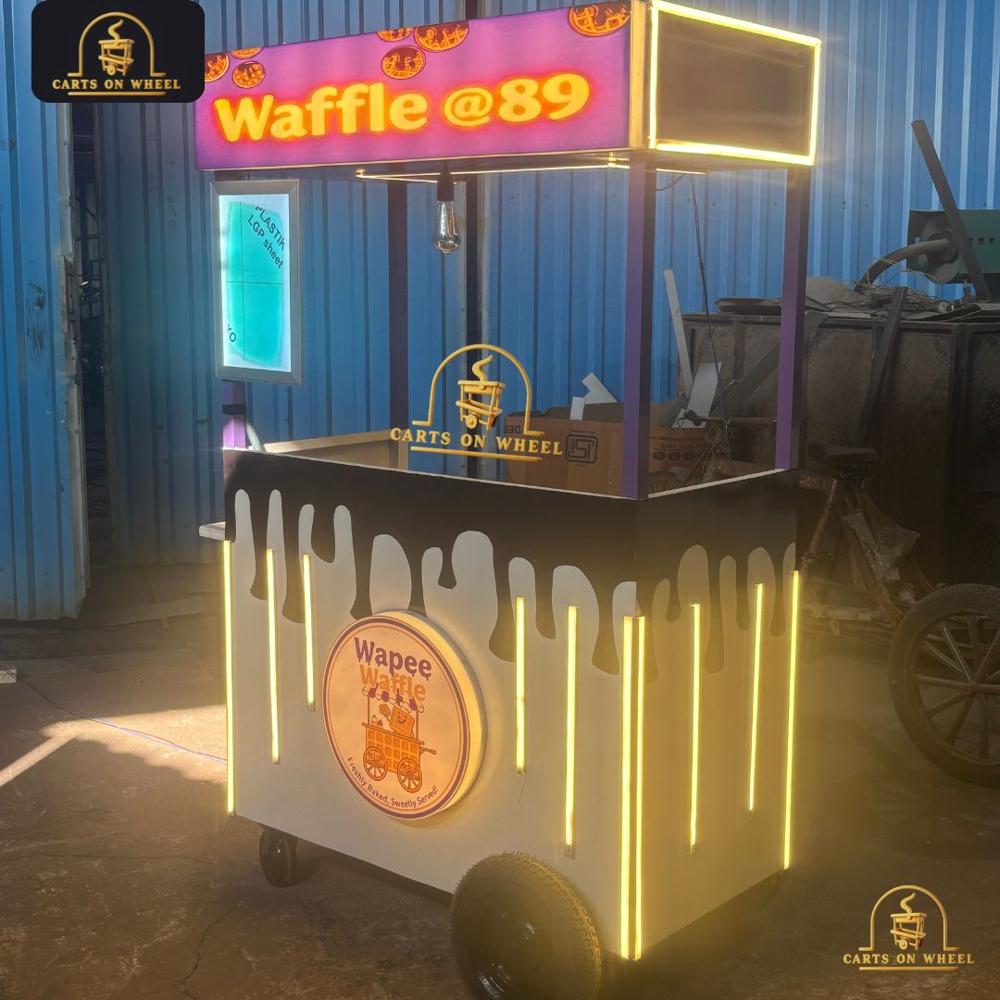 Wapee Waffle Push Cart