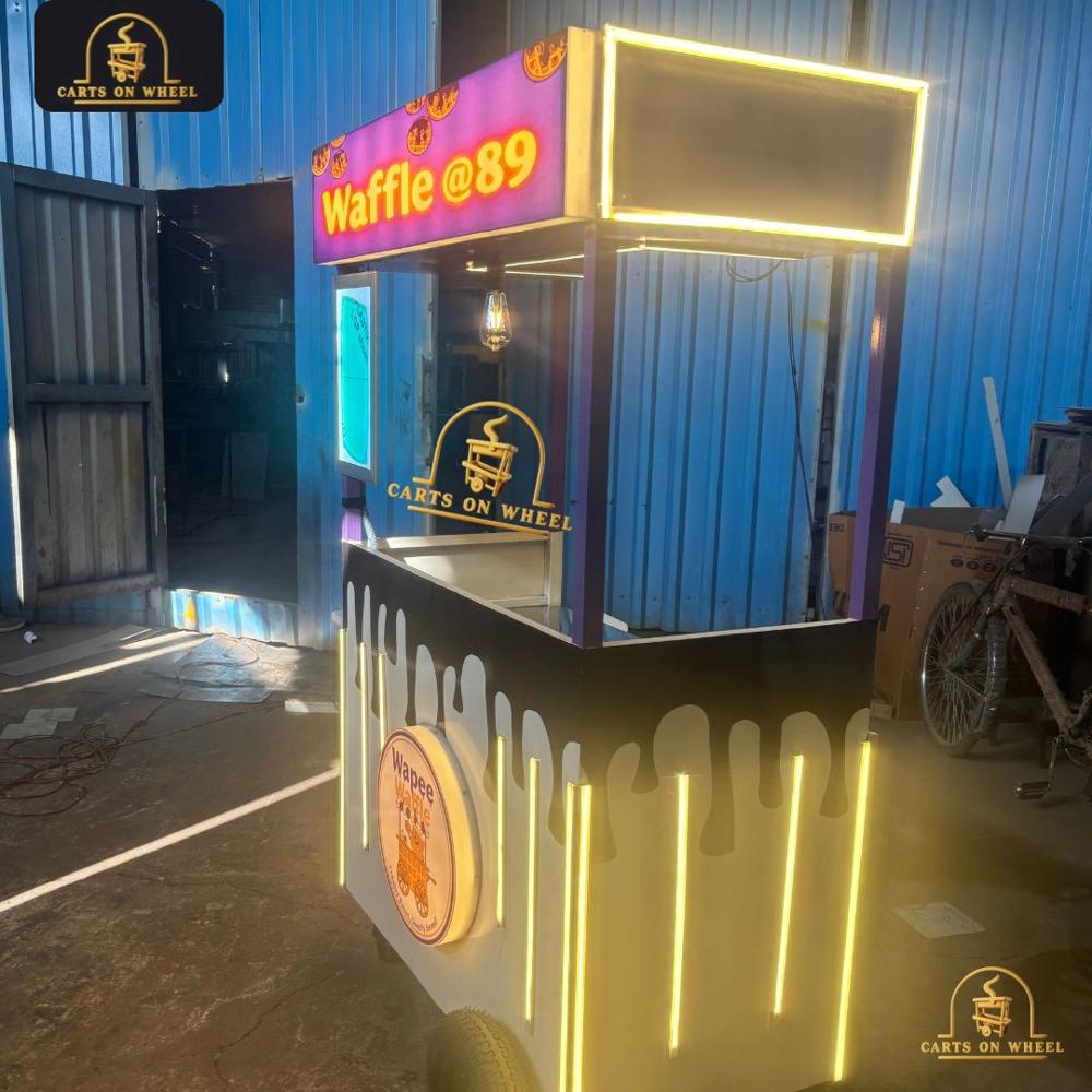 Wapee Waffle Push Cart