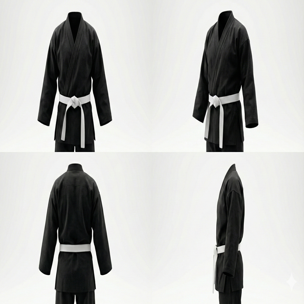 Premium Black Karate Uniform