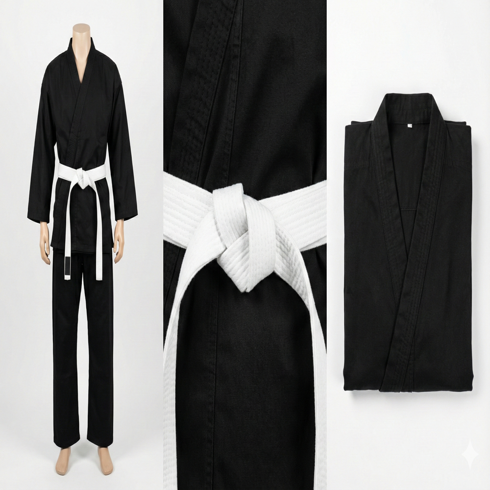 Premium Black Karate Uniform