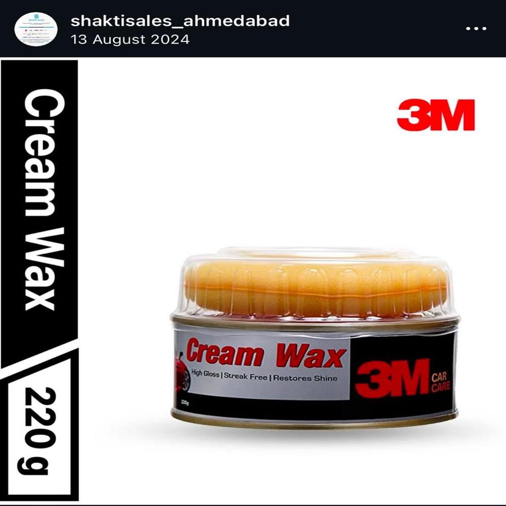 3m Car Cream Wax