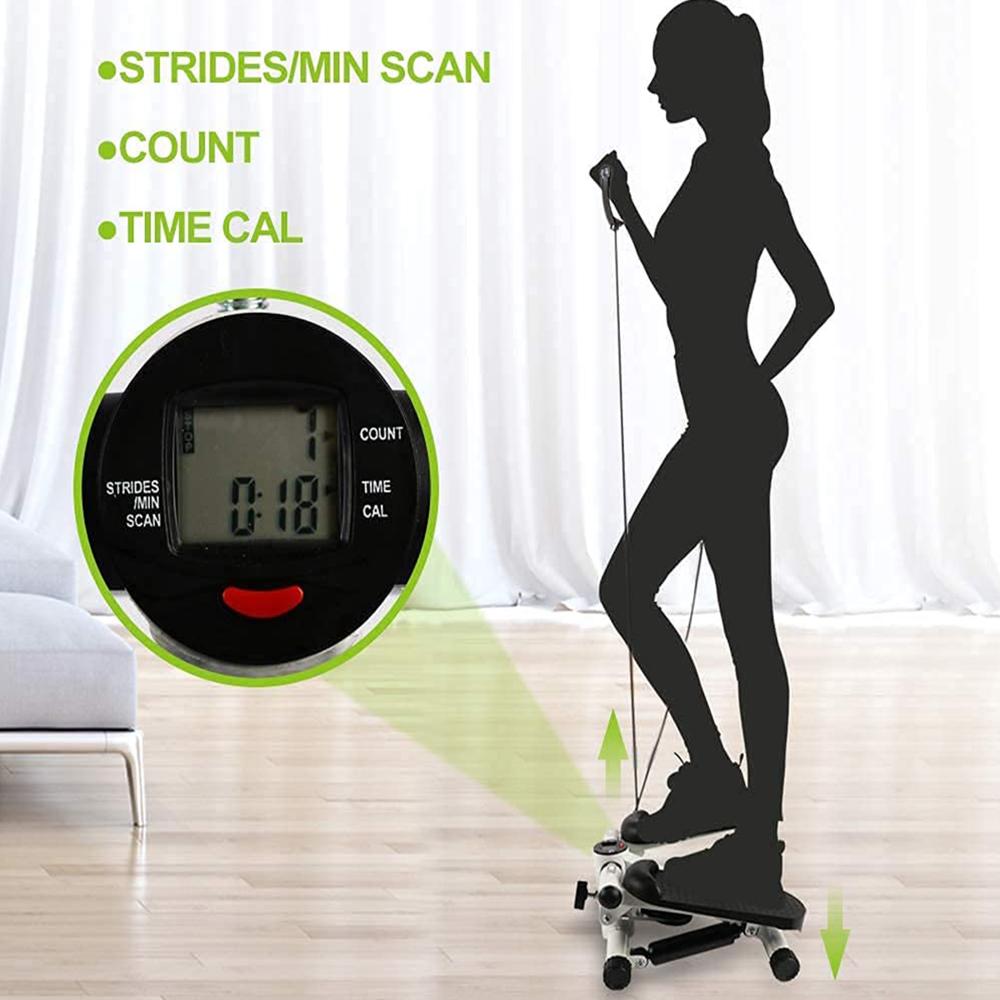 Dolphy Twist Stepper Machine with Resistance Bands