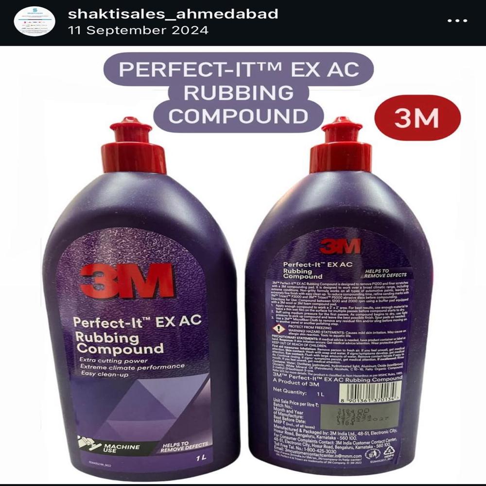 3m Perfect It Ex Rubbing Compound