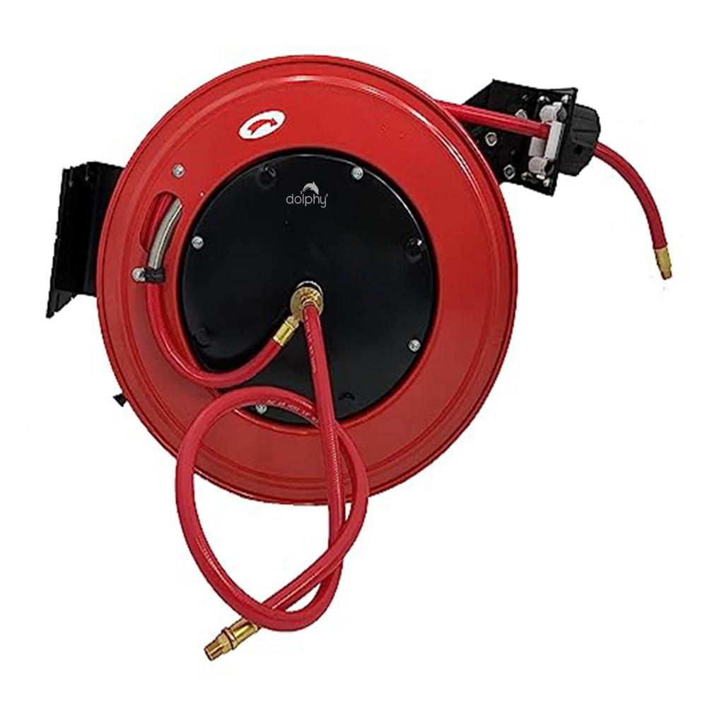 Auto air hose reel
