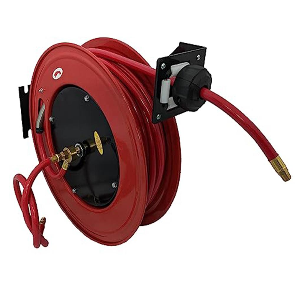 Auto air hose reel