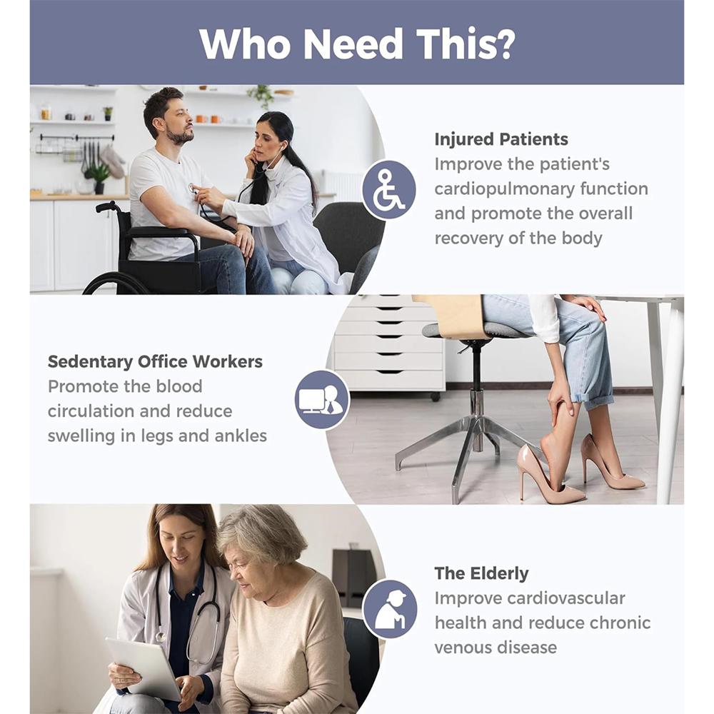 Dolphy Electric Seated Leg Exerciser - Application: Gain Strength