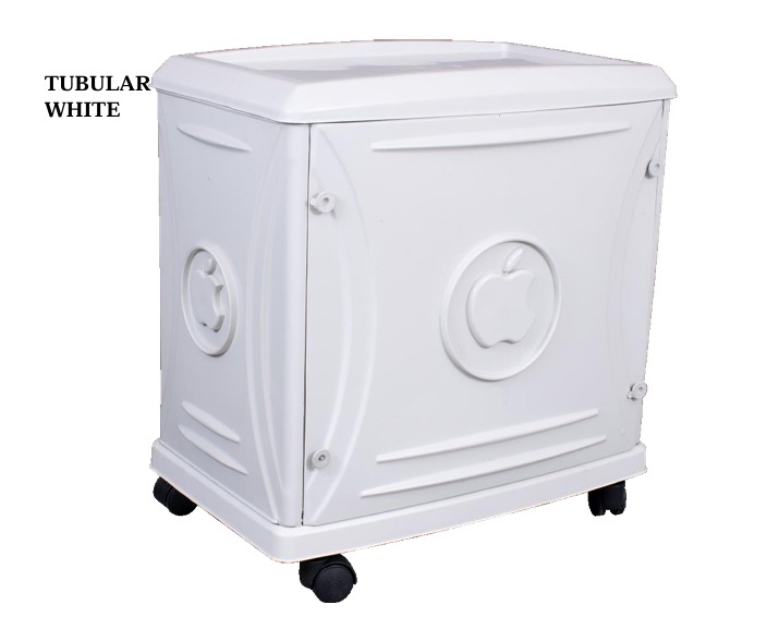 APPLE TALL TUBULAR WHITE TROLLEY