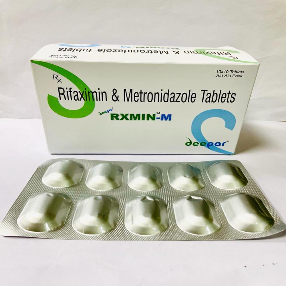 Rifaximin Metronidazole Tablet - Expiration Date: 2 Years