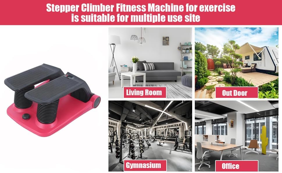 Dolphy Stepper Climber Fitness Machine - Application: Tone Up Muscle