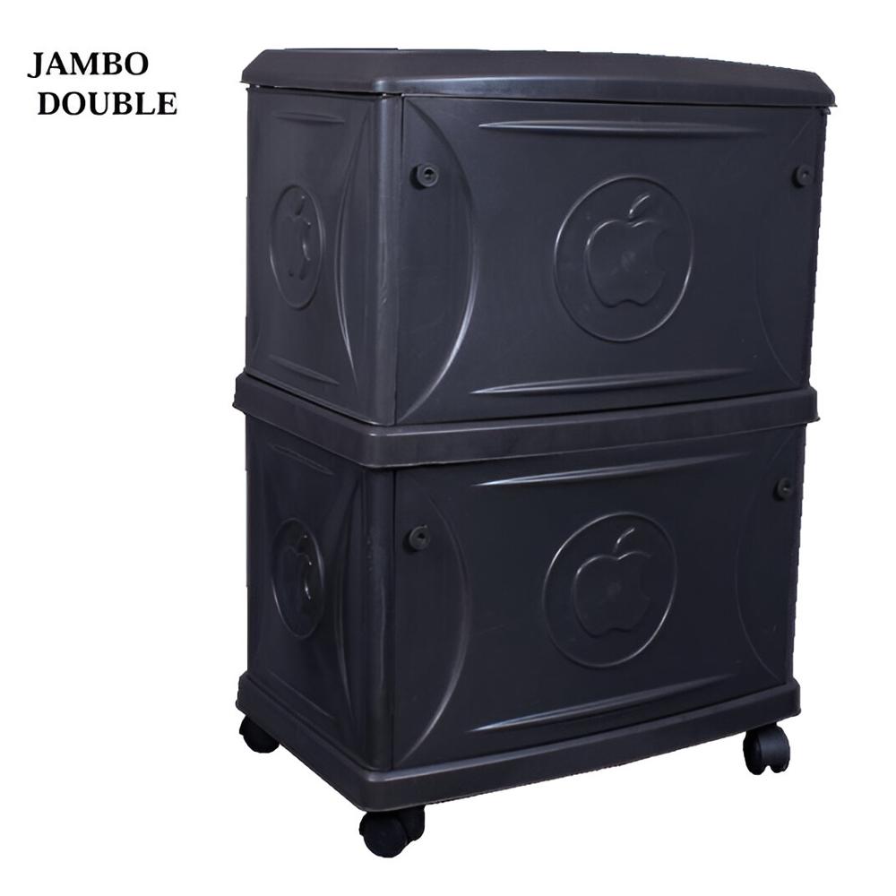 JUMBO DOUBLE APPLE MODEL GREY