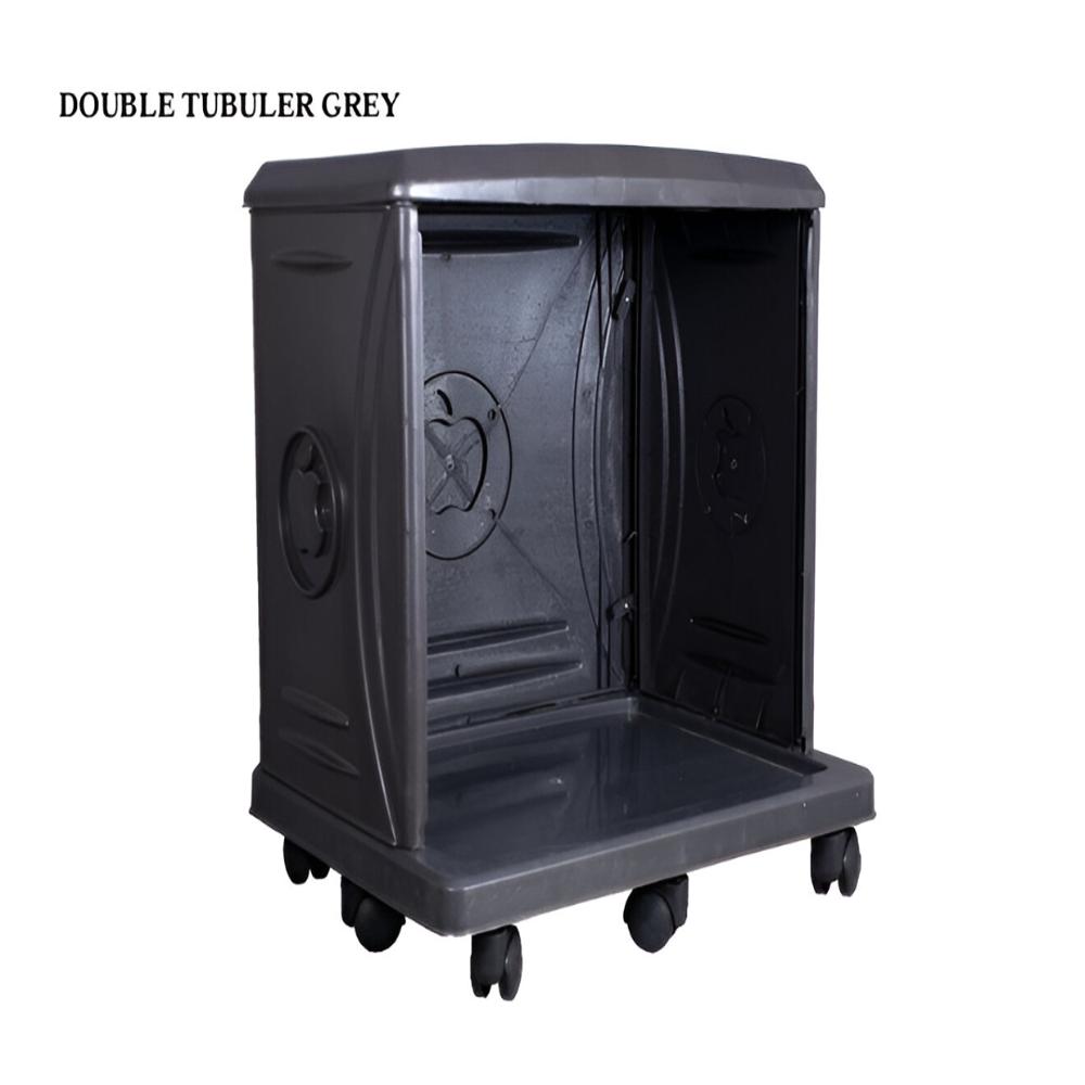 DOUBLE TUBULAR TROLLEY APPLE GREY