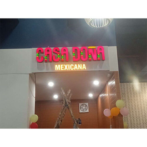 3D Sign Boards - Application: Industrial