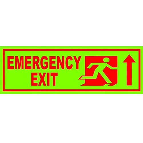 Emergency Exit Vinyl Sticker