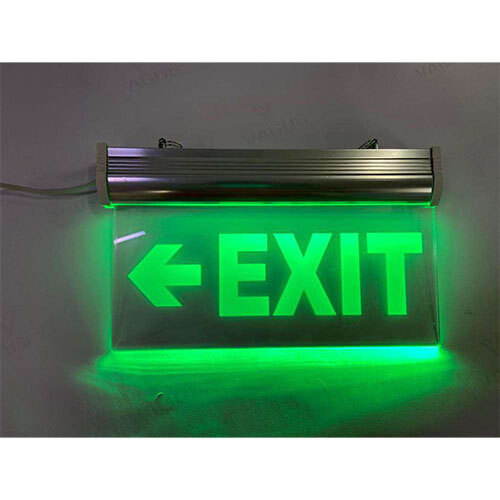 Led Exit Plate - Attributes: Durable