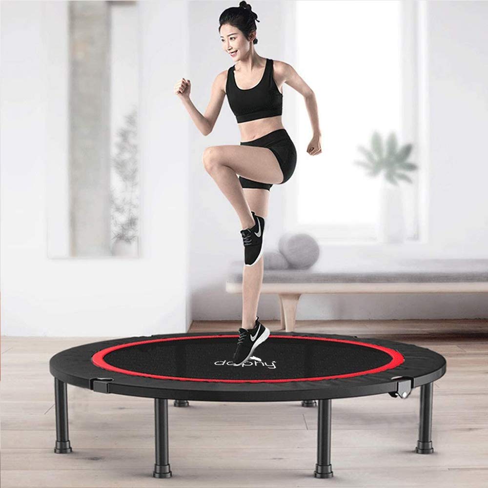 Foldable Mini Trampoline - Frame Material: Steel