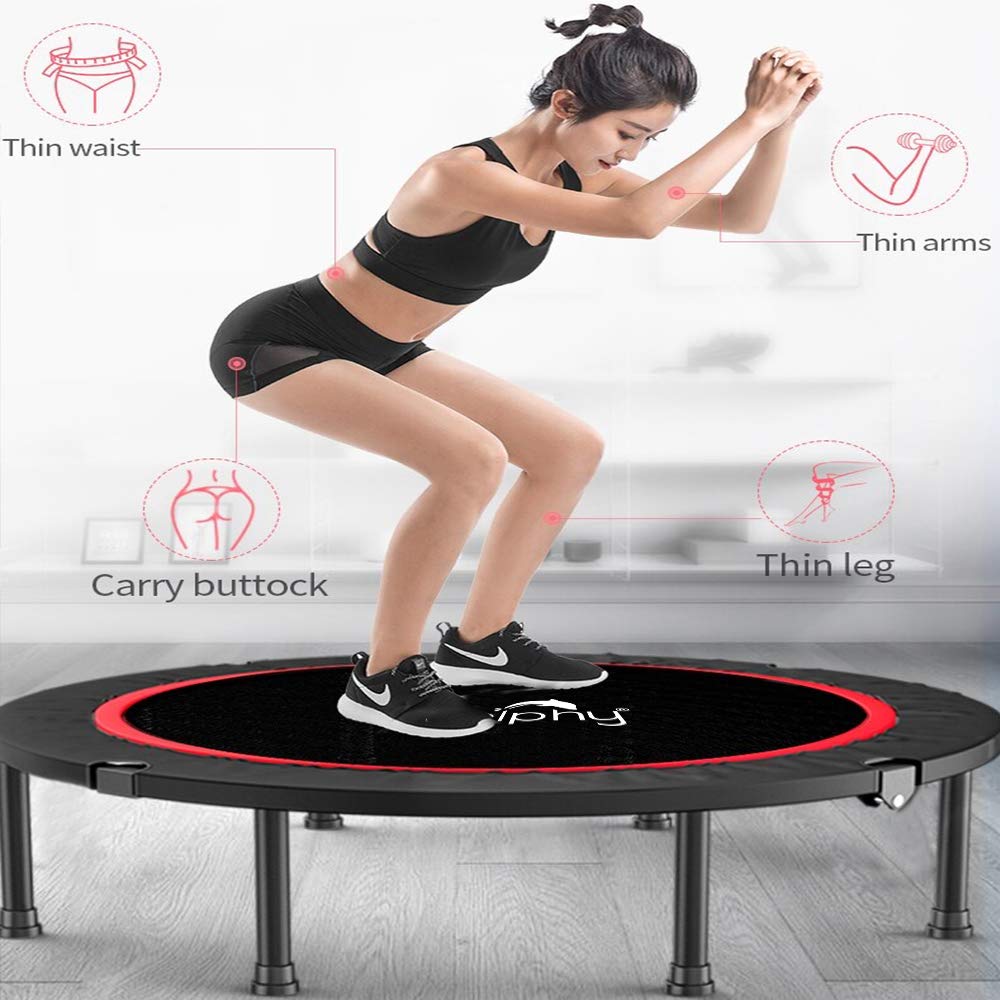 Foldable Mini Trampoline - Frame Material: Steel