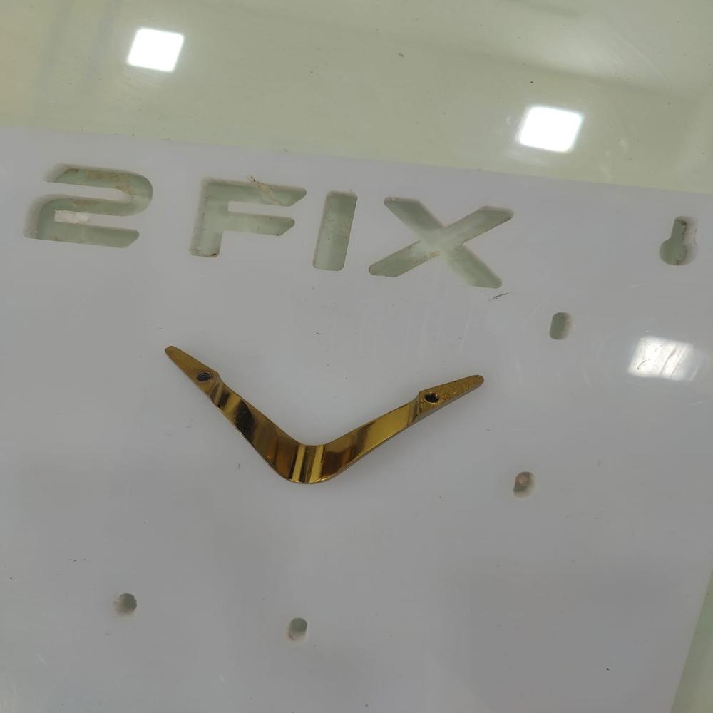 3 Inch Gold V Knob - Color: As Per Availability