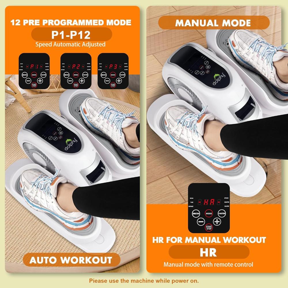 Dolphy Automatic Under Desk Elliptical Machine - Application: Tone Up Muscle