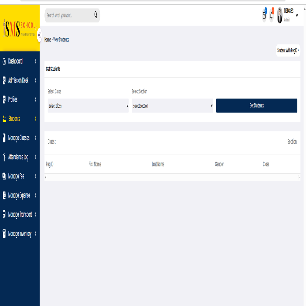 Student  Management System