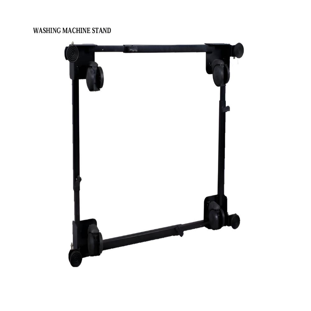 ADJUSTABLE WASHING MACHINE STAND BLACK