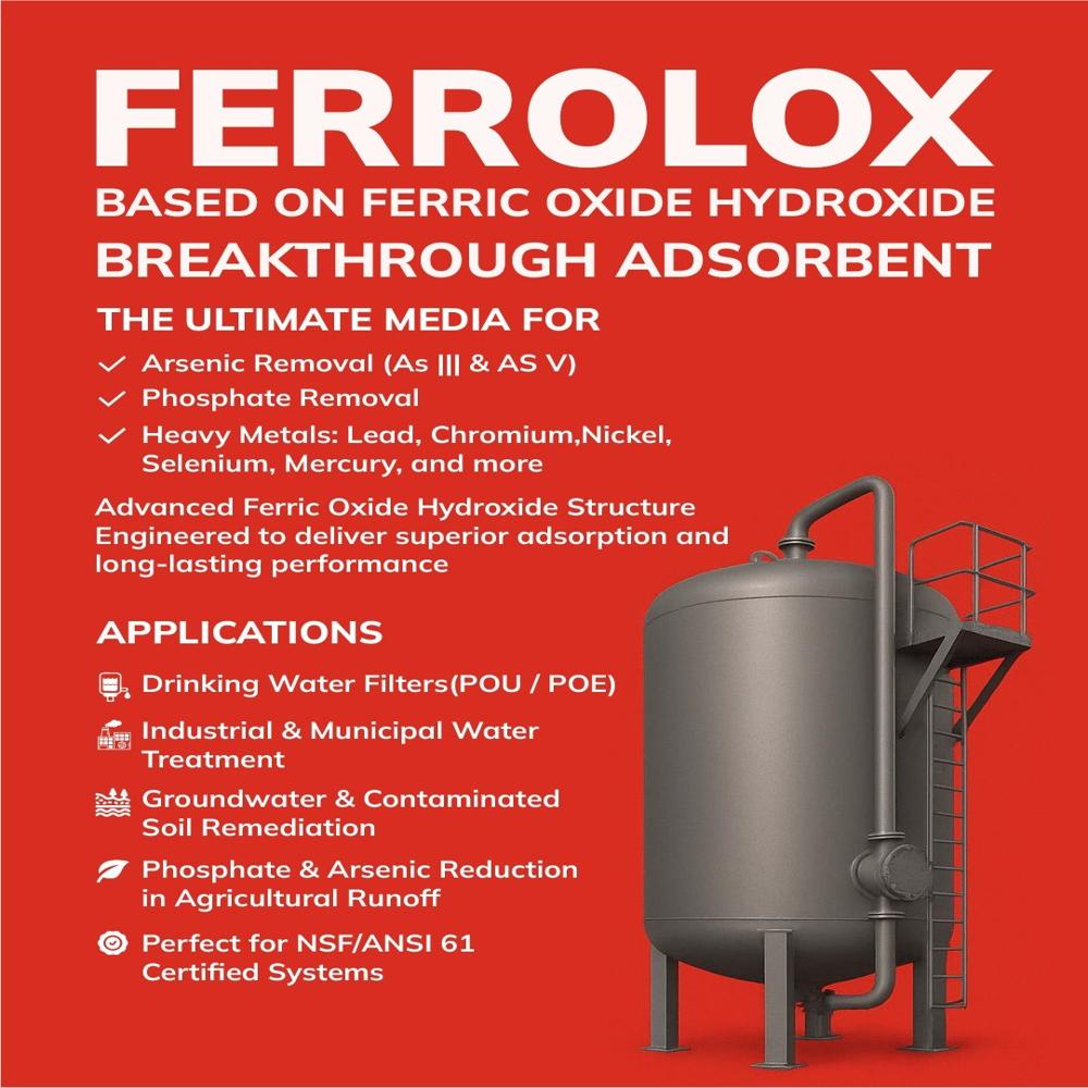 Ferrolox - Arsenic Removal Media - Color: Black