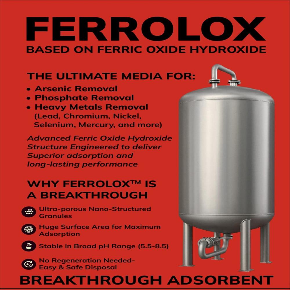 Ferrolox - Arsenic Removal Media - Color: Black