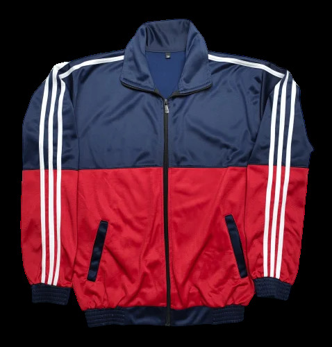 School Tracksuit Jacket - Color: Red