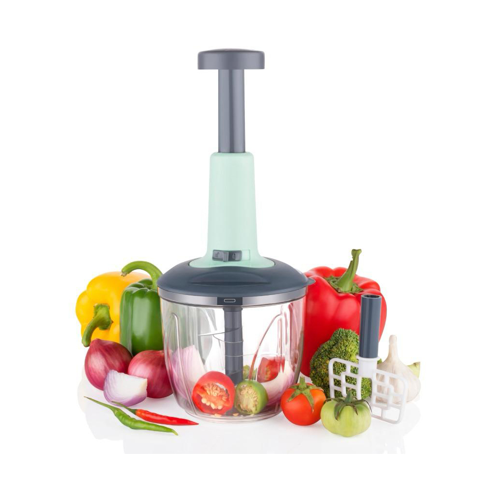 2 In 1 Push Up Chopper With Blender - Color: Different Available