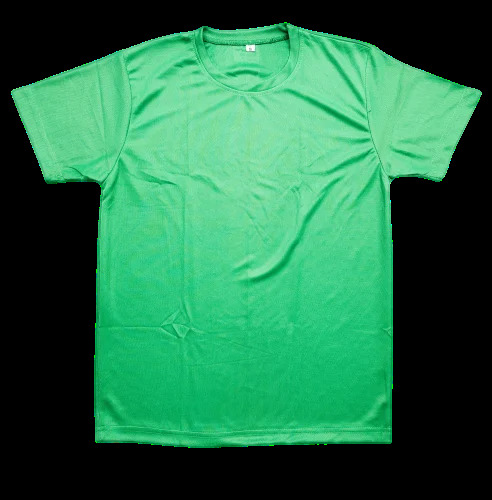 Plain Sports T Shirt - Color: Green