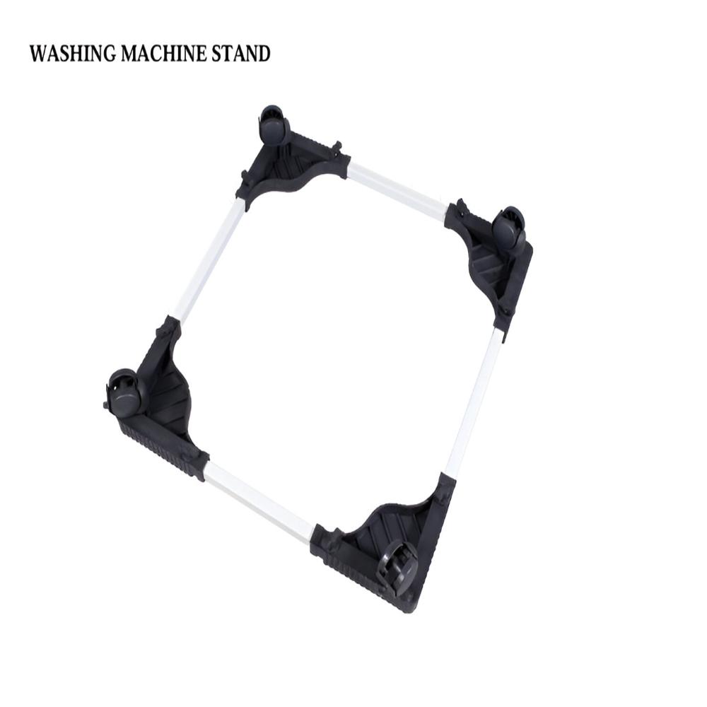 Fully Adjustable Top And Front Load Washing Machine Stand - Capacity: Supports Up To 150 Kg