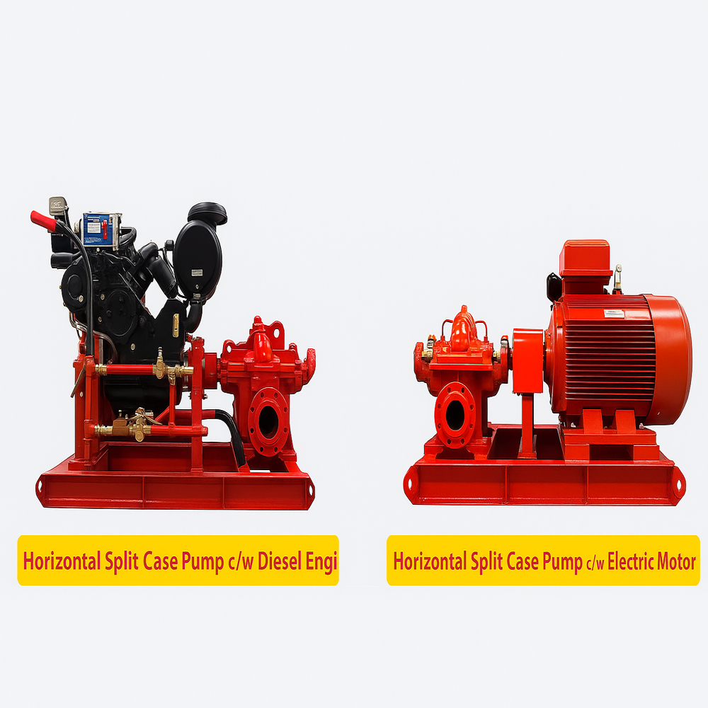 Horizontal Split Case Fire Pumps / Hsc Pump - Caliber: Customizable As Per Requirement
