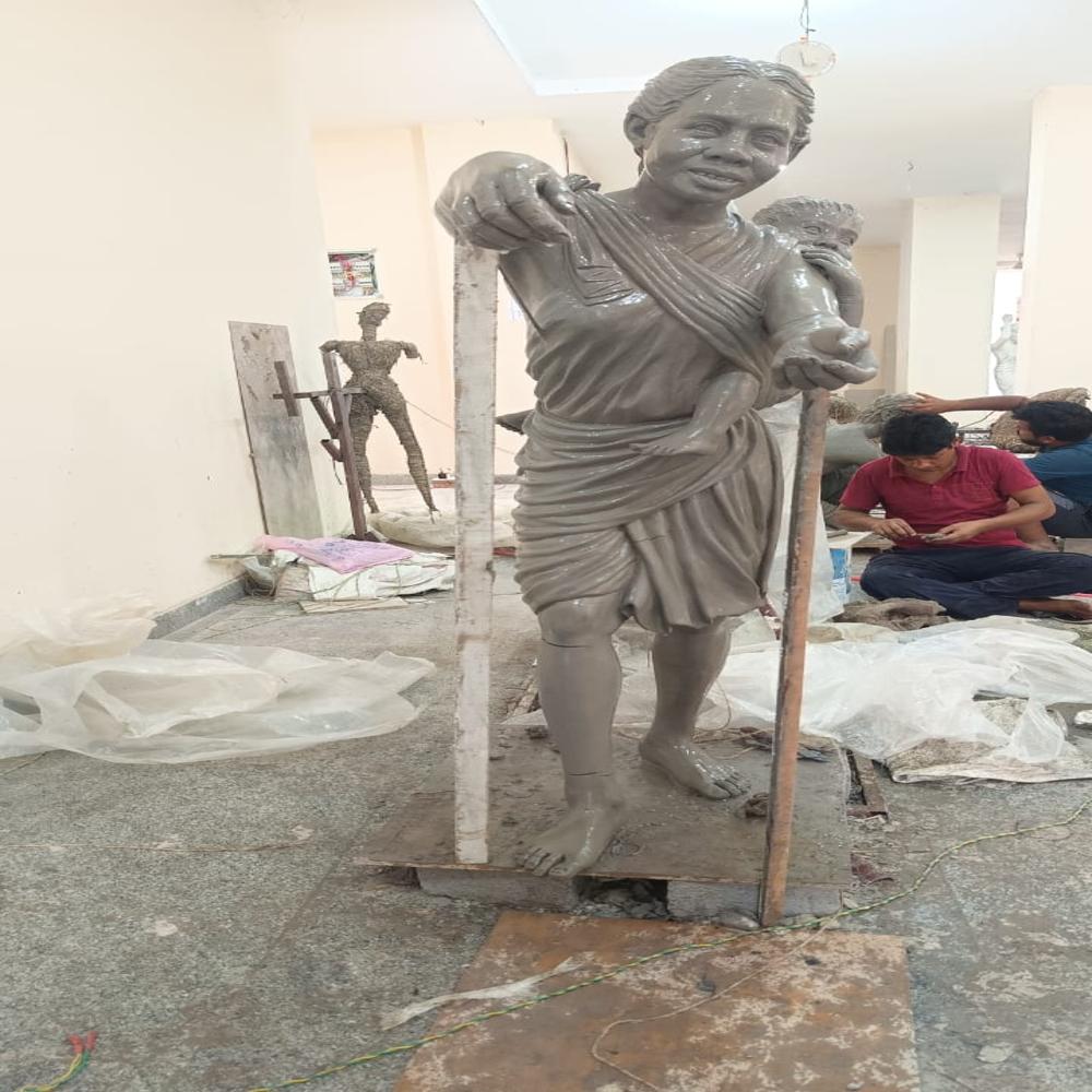 Human Figure FRP Female statue