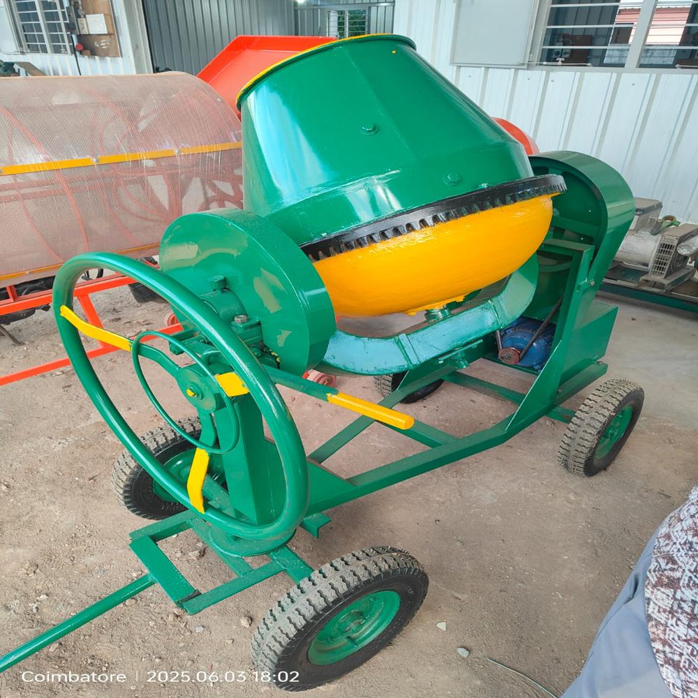 Half Bag Concrete Mixer Machine - Capacity: 500 Kg To 5 Ton Kg/hr