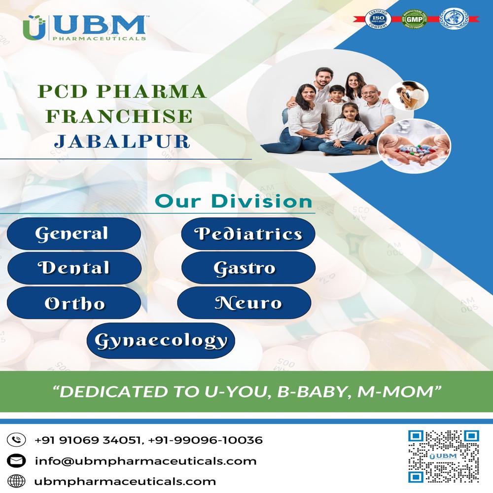 PCD PHARMA FRANCHISE JABALPUR