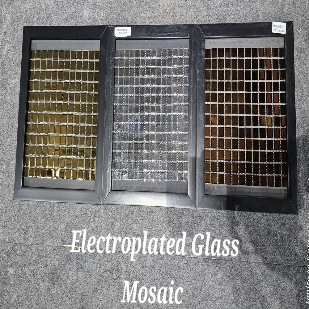 Electroplated Glass mosaic