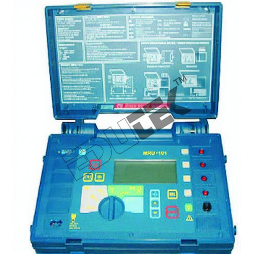 Earth Resistivity Meter - Plastic, 300x200x100 Mm | Digital Lcd Display, 0.01 Ω To 100 Kî© Range, Battery Operated, 1-year Warranty