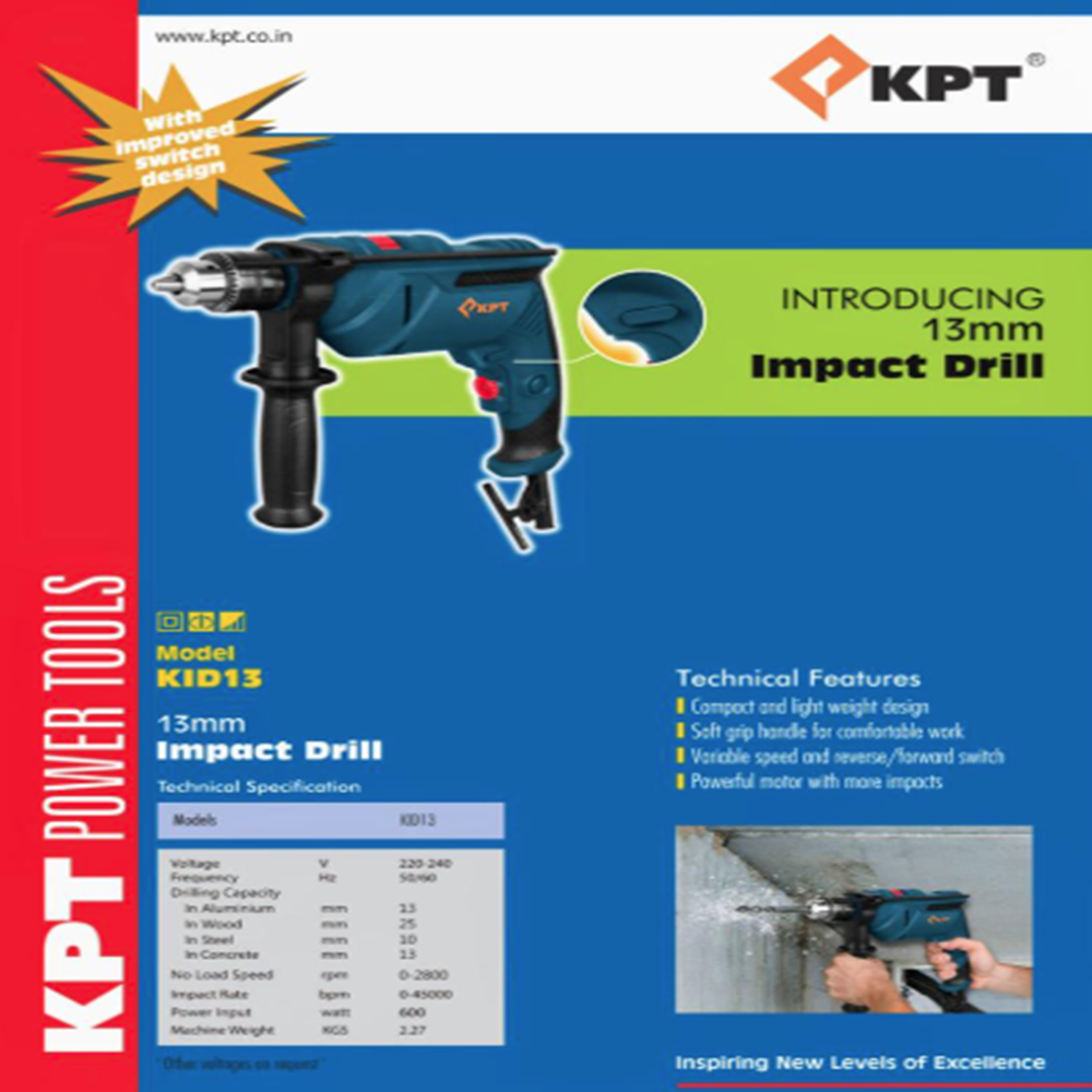 KPT  KIW 21V Cordeles Impact Kit