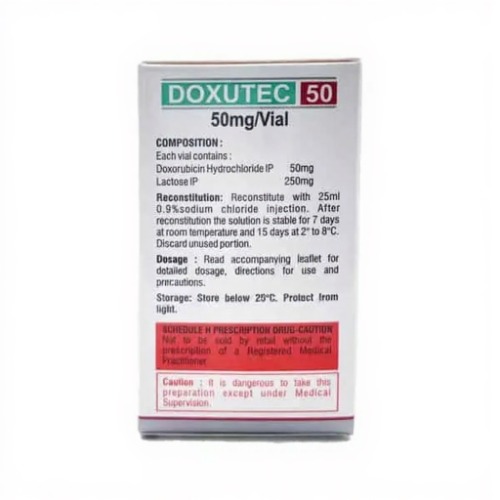 Doxutec 50 Mg Injection - Physical Form: Liquid