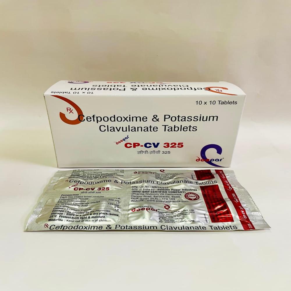 Cefpodoxime Clavulanic Acid  Tablet - Expiration Date: 2 Years