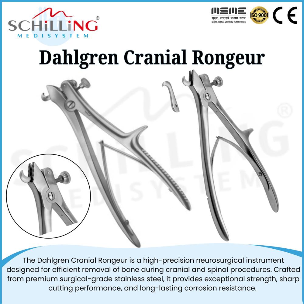 Schilling Dahlgren Cranial Rongeur - Material: Stainless Steel