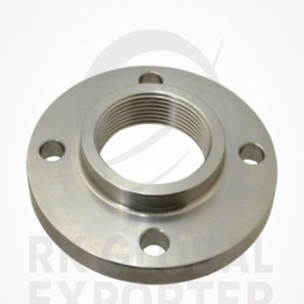 Ms Screwed Flanges - Steel, Customized Size, Silver | Cnc Machine Finishing, Vmc/dro Drilling Accuracy, Crack-free Installation, Asme Standard