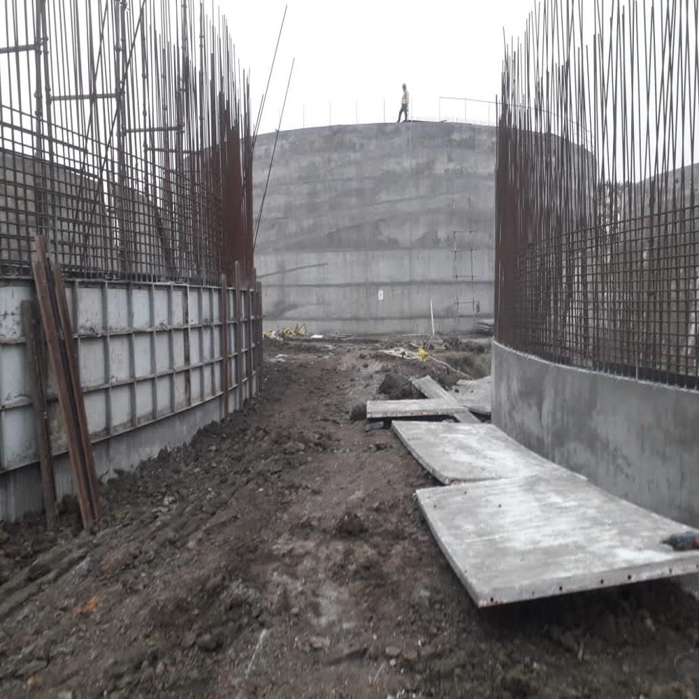 Biodigster Tank Form Work - New Grey High-quality Formwork Solution | Built For Reliable Applications In Construction