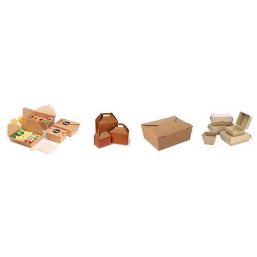 Food Boxes - Color: Brown