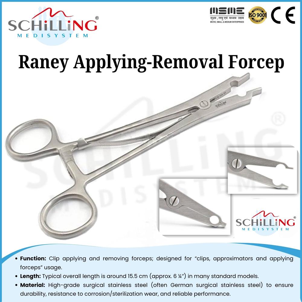 Schilling Raney Applying-Removal Forcep