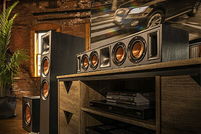 Center Channel Speakers - Color: Black