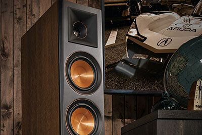 Floorstanding Speakers - Color: Black