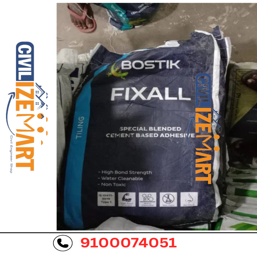 Grey Tle Adhesive For Ceramic & Vitrified Tiles (30 Kg)